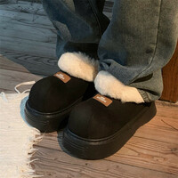 Big Toe Platform Snow Boots - Thumbnail 4