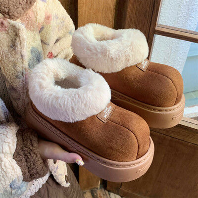Big Toe Platform Snow Boots