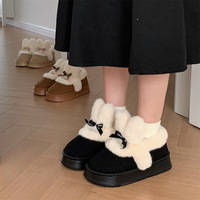 Soft Rabbit Ears Warm Snow Boots - Thumbnail 4