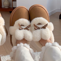 Soft Rabbit Ears Warm Snow Boots - Thumbnail 1
