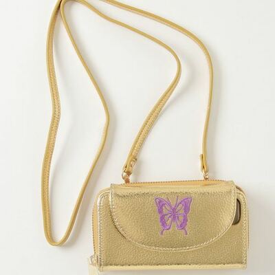 Rare last virgin harajuku chocho butterfly wallet iphone case - Thumbnail 2