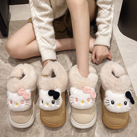 Cute Kitty Warm Snow Boots - Thumbnail 6