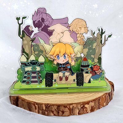 [pre-order] zelda tears of the kingdom acrylic standee