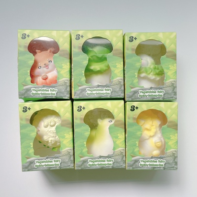 Dog vegetable fairy water squishy set