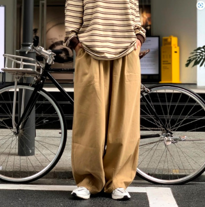 FREE SHIP! Stunning Happie Baggy Wide-Leg Oversize Pants Unique Rave