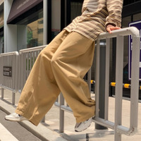 FREE SHIP! Stunning Happie Baggy Wide-Leg Oversize Pants Unique Rave - Thumbnail 2