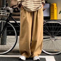 FREE SHIP! Stunning Happie Baggy Wide-Leg Oversize Pants Unique Rave - Thumbnail 4