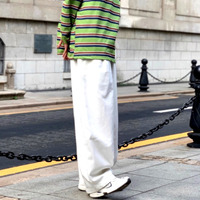 FREE SHIP! Stunning Happie Baggy Wide-Leg Oversize Pants Unique Rave - Thumbnail 6