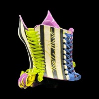 Circus wearable ceramic corset by: Nicole Moan - Thumbnail 5