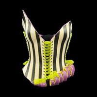 Circus wearable ceramic corset by: Nicole Moan - Thumbnail 9