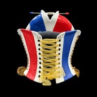 VOTE 3 piece wearable ceramic corset with 23k Gold detail by: Nicole Moan  - Thumbnail 4