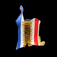 VOTE 3 piece wearable ceramic corset with 23k Gold detail by: Nicole Moan  - Thumbnail 11