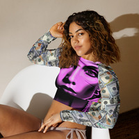 fullbreedtrends. Recycled long-sleeve crop top - Thumbnail 2