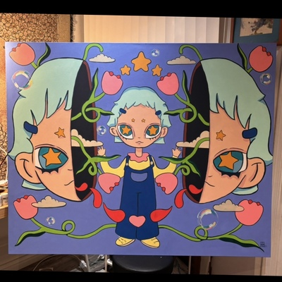 in my head (original artwork)