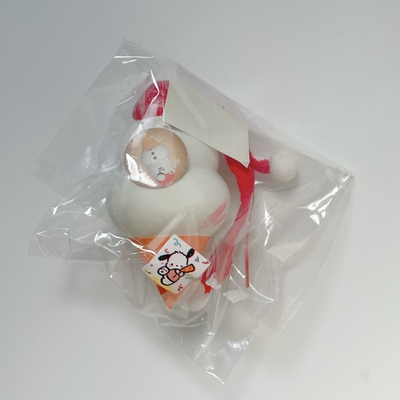 Snowman ice cream squishy