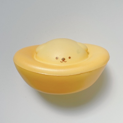 Bear Gold Bar Squishy