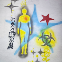 Be a Star Airbrushed Tee - Thumbnail 1