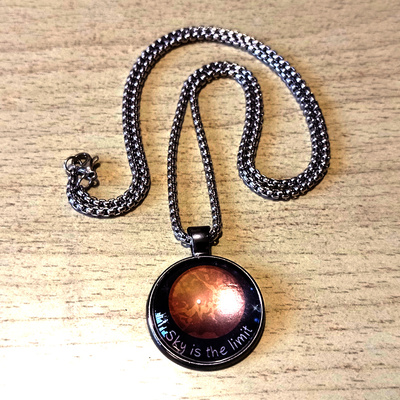 Free ship! stunning shine planet venus handcrafted pendant necklace rave unique