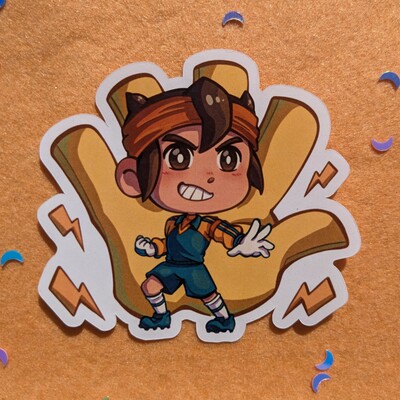 Team raimon pack season 1 inazuma eleven stickers