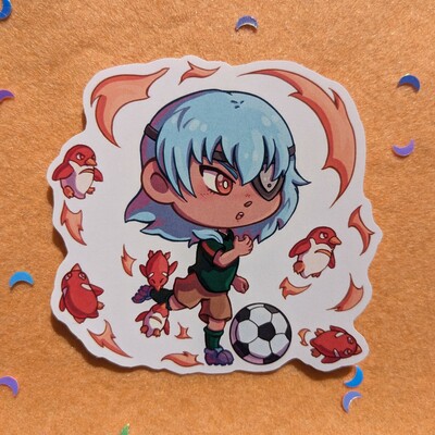 Team royal pack inazuma eleven stickers