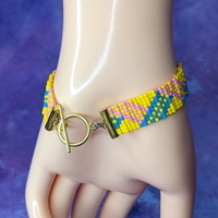 Pixel Bracelet - Pride Collection - Pansexual - Thumbnail 3