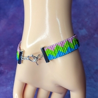 Pixel Bracelet - Pride Collection - Polysexual - Thumbnail 3