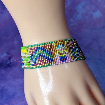 Pixel bracelet - silent hero & princess (new version)