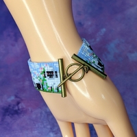 Pixel Beaded Bracelet - Sheepish - Thumbnail 3