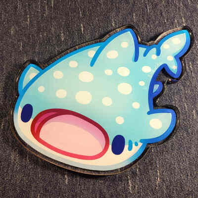 Whale shark coaster