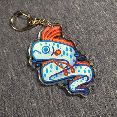 Oarfish keychain