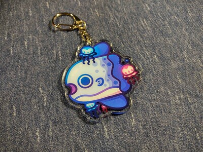 Mola Jellyfish Keychain