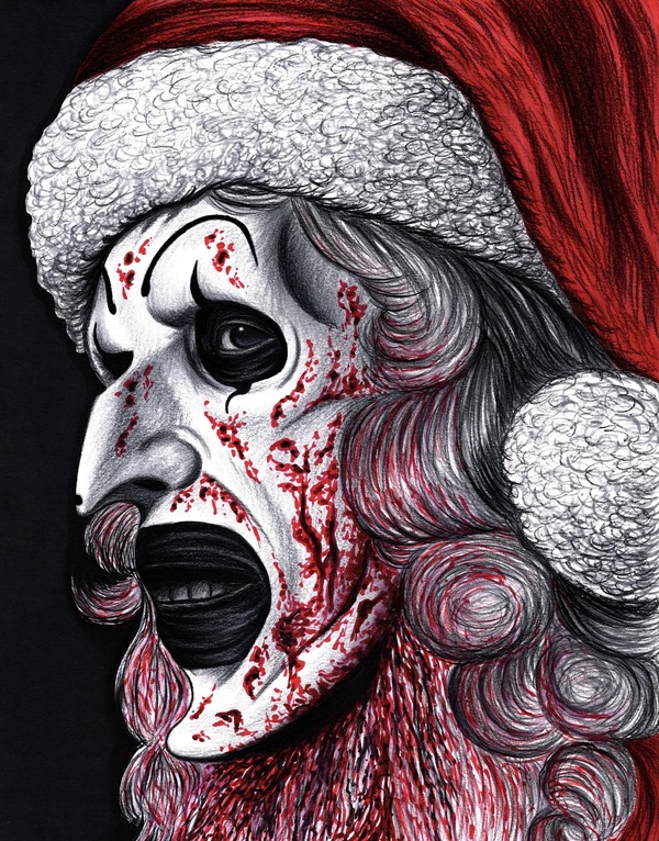Santa Art Print