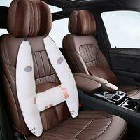 Car Travel Head Pillow Support - H-Shape Travel Pillow for Kids and Adults - Thumbnail 4