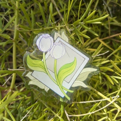 Omori flower pins