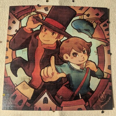 Professor layton print