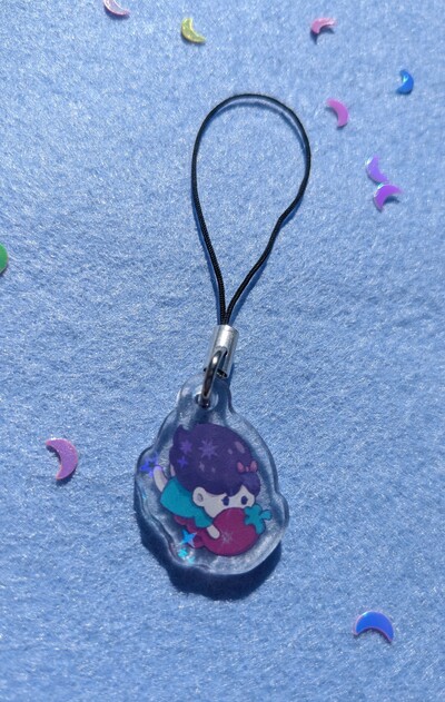 Omori Chibi Phone Charms