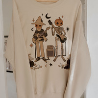 Pumpkin Punk Pullover  - Thumbnail 1