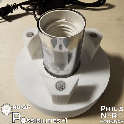 Magsteady standard (white) lamp base