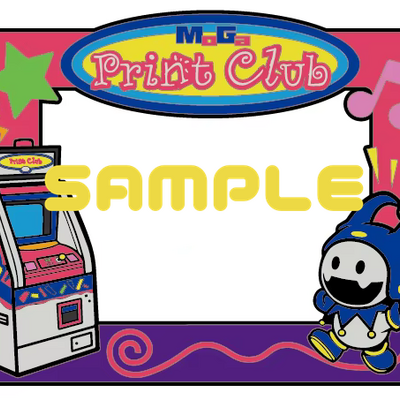 Print club jack frost photo frame