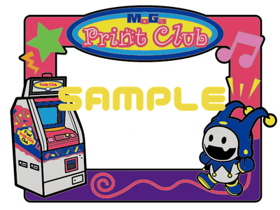 Print Club Jack Frost Photo Frame