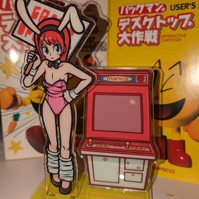 Exceleena bunny standee