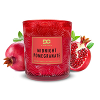 Luxury candle and reed diffuser gift set - Midnight Pomegranate - Thumbnail 2