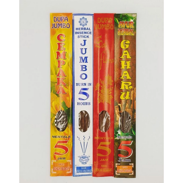 Sekar Sejagat Fragrant Incense from Bali (Jumbo for 5 Hours)