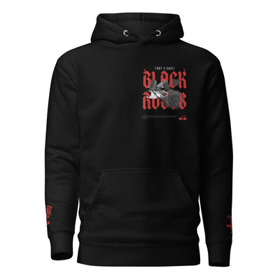 That's rare! black roses hoodie
