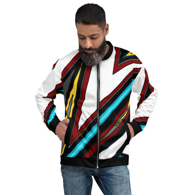 Rave unisex bomber jacket - Thumbnail 1