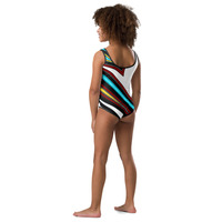 Bright Print Kids Swimsuit - Thumbnail 2