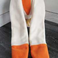 Cream and Orange Bunny Hat - Thumbnail 3