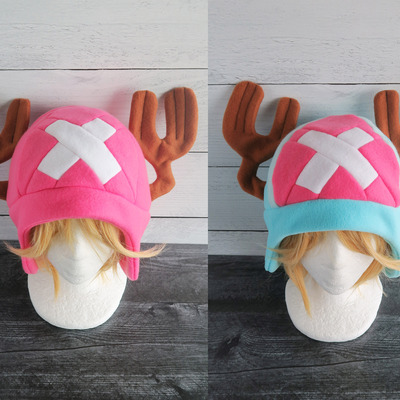 Pink antler hat