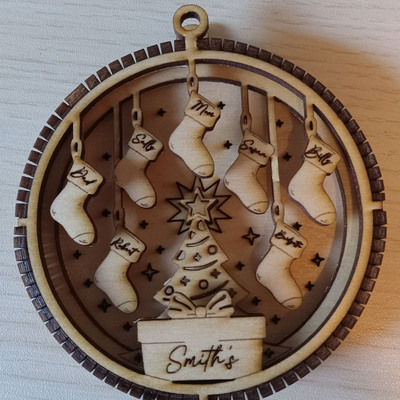 # 266 stocking ornament