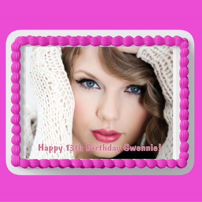 Era birthday edible birthday cake topper